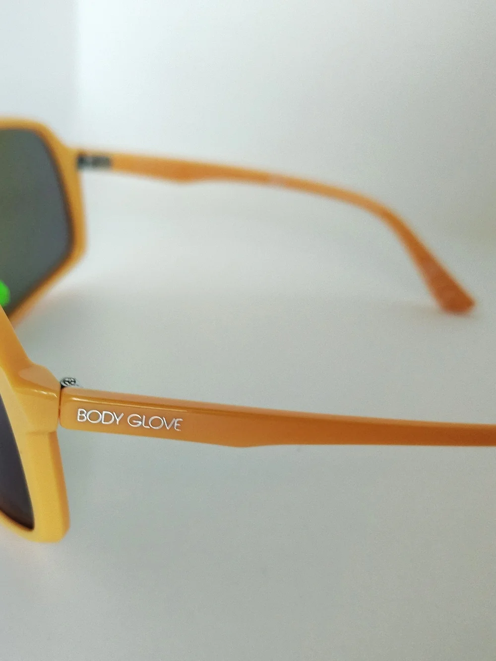 Body Glove Polarized Orange Frame Blue Lens Sunglasses